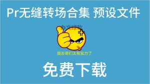 全新Pr无缝转场合集, 为你的视频特效疯狂助力-半文绿软