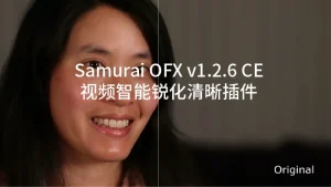 Samurai OFX v1.2.6 CE 视频智能锐化清晰插件 适用于Vegas/达芬奇/Nuke/Scratch-半文绿软