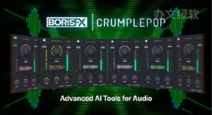 音频降噪去杂音回响修复增强AU/PR/达芬奇/VST3插件 CrumplePop Pro 2025.0.8 CE Win一键安装-半文绿软