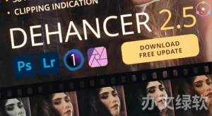 PS/LR插件-复古电影胶片视觉特效 Dehancer Film v2.5.0 CE 一键安装版-半文绿软