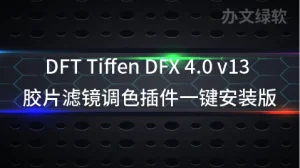 Tiffen Dfx 4.0v13汉化,PS调色专用数字胶片滤镜插件-半文绿软