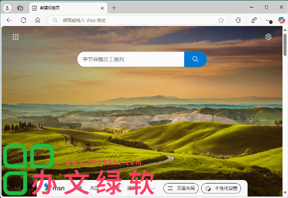 图片[1]-Microsoft Edge 免安装绿色版-半文绿软