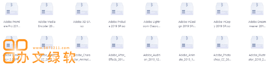 图片[1]-Adobe2017-2019旧版本-半文绿软