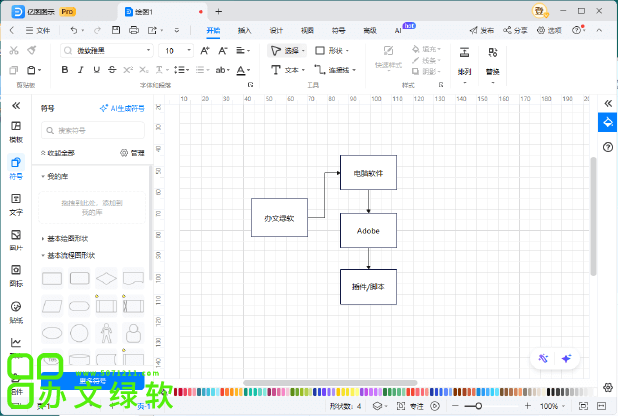 图片[1]-绘图工具 EdrawMax Pro 14.2.2.1269-半文绿软