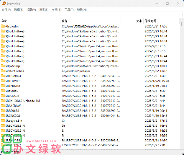 图片[1]-文件快速搜索工具Everything v1.4.1.1027-半文绿软