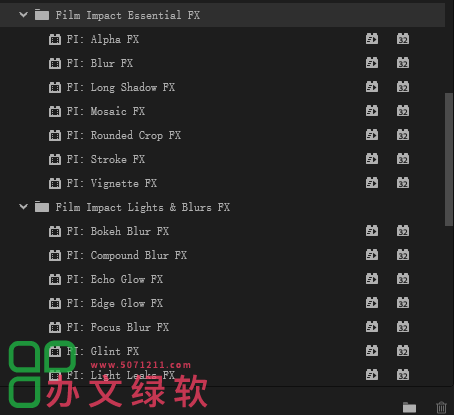 图片[1]-视觉特效PR插件Film Impact Premium Video Effects v25.2.5-半文绿软