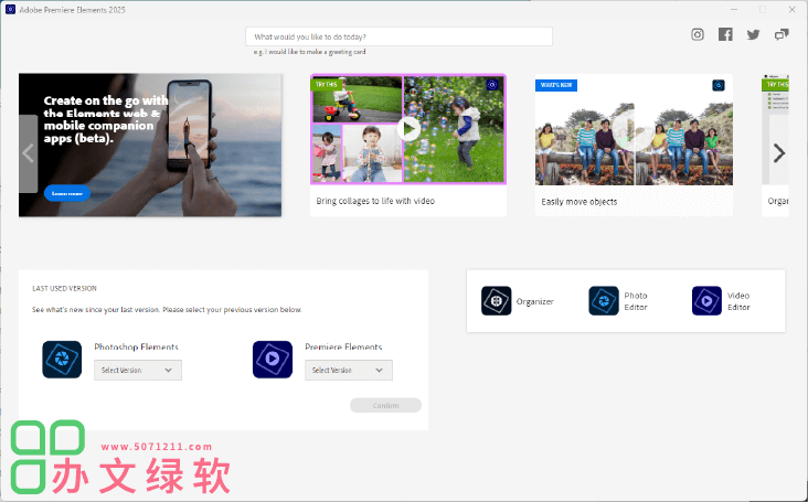 图片[1]-Adobe Premiere Elements Pre2025 v25.2.0.152 一键安装正式版-半文绿软