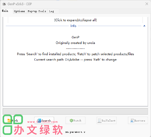 图片[1]-Adobe系列解锁补丁Adobe GenP 3.6.6 最新版-半文绿软