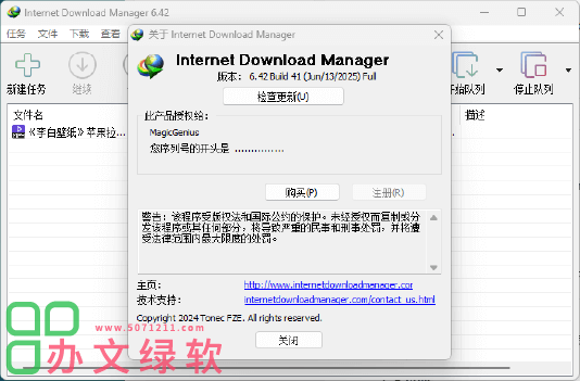 图片[1]-下载管理工具 Internet Download Manager (IDM) 6.42.41-半文绿软