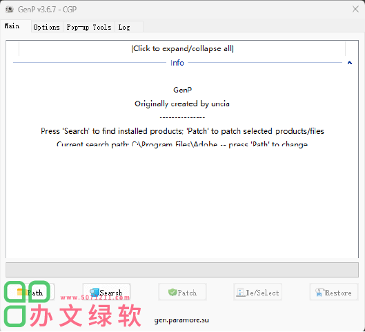 图片[1]-Adobe系列解锁补丁Adobe GenP 3.6.8 最新版-半文绿软